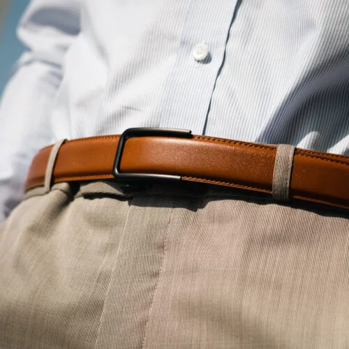 Cognac Leather Strap - Find your new Nordform belt strap  display picture 1