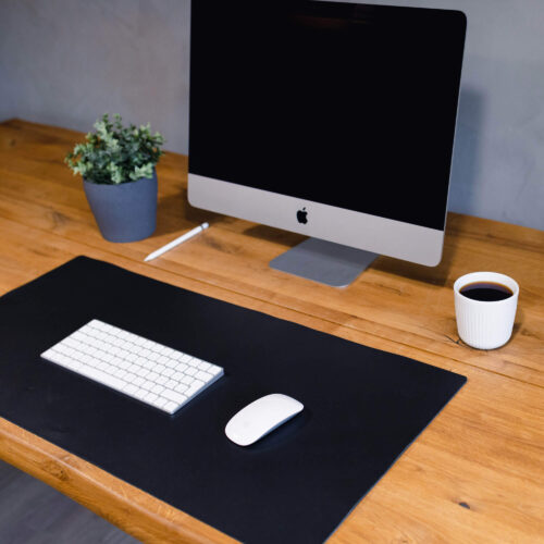 Alternative view of Desk Mat - Black