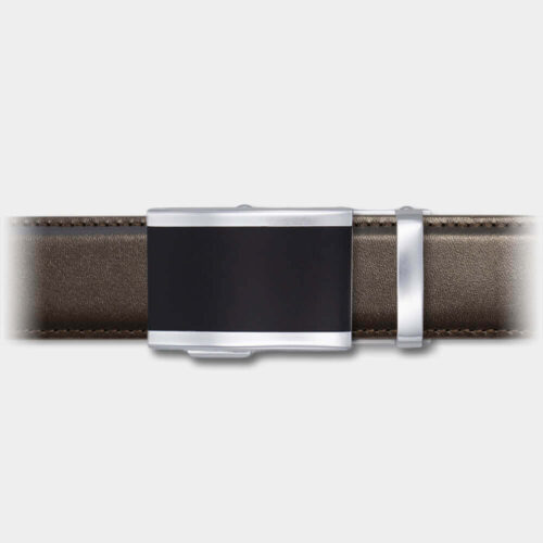 Single Belt - Bark / Black-Silver