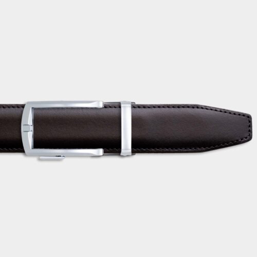 Single Belt - Matte Black / Matte Silver