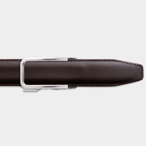 Single Belt – Bark / Silver
