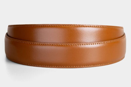 Cognac Leather - 3.7 cm