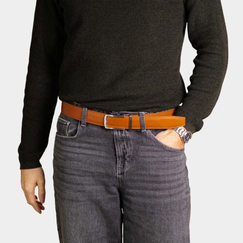 Alternative view of Cognac Leather - 3.7 cm