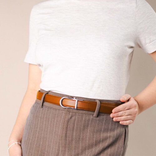 Alternative view of Cognac Leather 2.5 cm