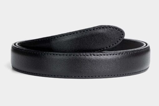 Black Leather 2.5 cm