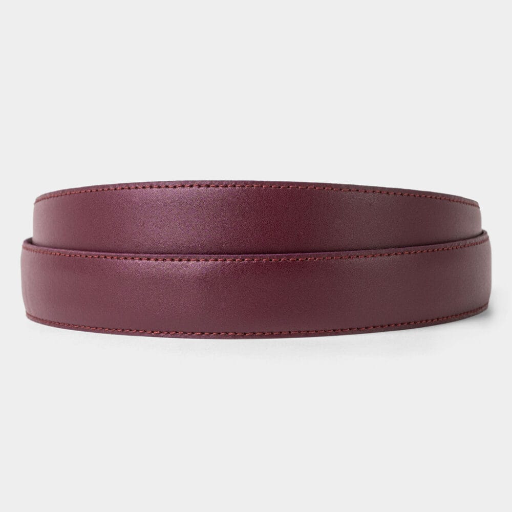 Burgundy Leather