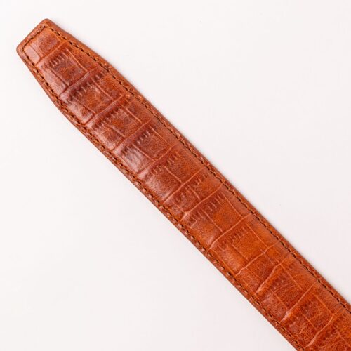 Alternative view of Cognac Gator Leather